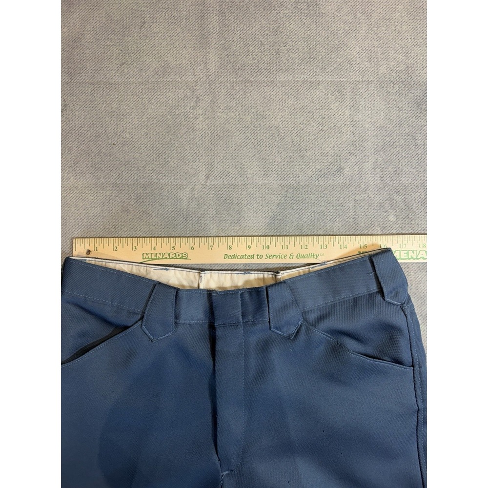 Lot of 3 WESTERN Men's Pants Polyester Cotton Blend 36 Blue Green Brown 1950's - Picture 6 of 16